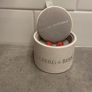 10mm Hillberg and Berk Sparkle Ball Earrings